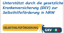 Unterstützt durch die gesetzliche Krankenversicherung (GKV) zur Selbsthilfeförderung in NRW