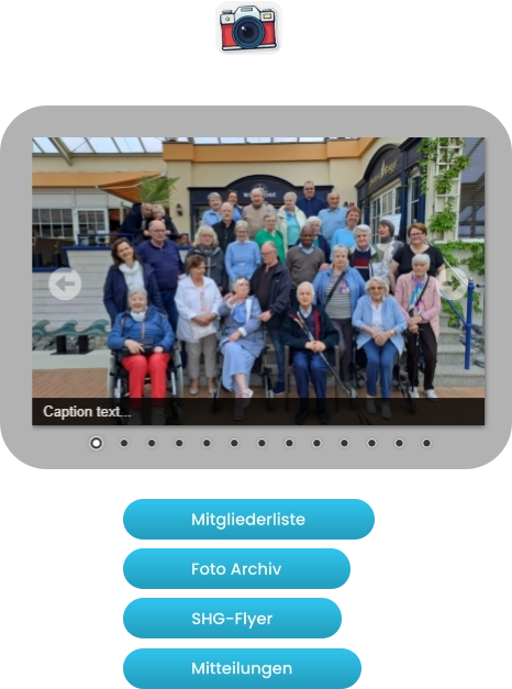 Mitgliederliste Foto Archiv SHG-Flyer Mitteilungen