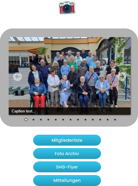Mitgliederliste Foto Archiv SHG-Flyer Mitteilungen